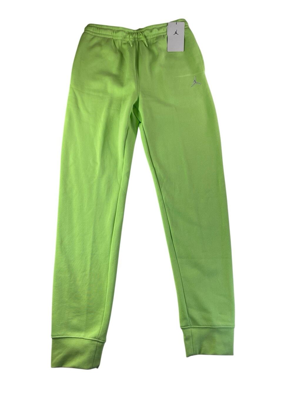 Jordan Boys XL Ghost Green Sweatpants with Drawstring Waist Kids Pants NWT